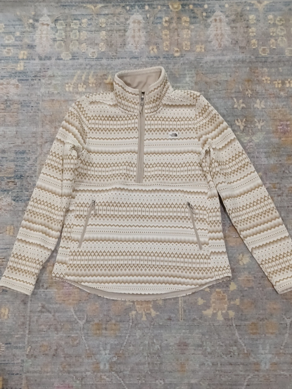 The North Face Printed Crescent 1/4 Zip Pullover